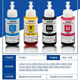 Epson 672 original ink L360L380L101L111L310L130L220L1300 printer four colors 3 sets of 4 colors total 12 bottles