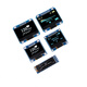 Green Shen 0.96-inch OLED display module 0.91 12864 screen 1.3-inch LCD screen 4/6/7-pin IIC/SPI unsoldered pin header 0.96-inch 4-pin new driver chip SS