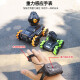 Children's toys remote control car drift remote control tank car toy can launch water bombs tank car spray remote control car four-wheel drive off-road vehicle can launch water bombs armored assault vehicle boy toy [large size] length 27cm (dark green)