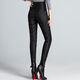 NY-RCE Down Pants Women's Outerwear Thickened High Waist Fashion White Duck Down Slim Foot Warm Cotton Pants Women Winter Black M 90-100Jin Jin is equal to 0.5 kg