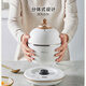 Bear bird's nest stew pot, electric stew pot for stewing bird's nest, electric stew pot for stewing bird's nest, fish gelatin, ginseng material, and donkey-hide gelatin, double-layer water-proof stew pot for health preservation, scheduled timer, constant and precise temperature control, 0.6L, upgraded to one cup for dual use 0.6L