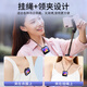 Good Shepherd Wireless Microphone Little Bee Lavalier Mic One to Two Douyin Vlog Shooting Outdoor Live Interview Recording Equipment Mobile Phone SLR Camera Noise Reduction Bluetooth Microphone Two-person Version Wireless Live Lavalier Mic-(Apple/Android Universal)