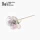 She s Akiko's love look original tulip hairpin ball head hairpin hairpin hairpin antique birthday gift purple green E0