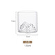 Moyu Xinjie Cup Snow Mountain Cup Water Cup Household Wine Whiskey Cup Coffee Cup Tibetan Mountain Cup 175ml