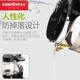 KAMJOVE Floating Cup Heat-resistant Glass Teapot Household Tea Water Separation Filter Flower Teapot Tea Maker TP-757 Golden Cup TP-757 (700ML) with 2 cups