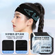 Li Ning (LI-NING) sports headband women's antiperspirant sweat-absorbent sweatband running headband turban headband yoga fitness headband