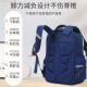Mars Dragon 2023 new school bag for primary school boys and girls in grades 1, 3 to 6, lightweight, large-capacity, burden-reducing children's backpack, sapphire blue and green (鎹 astronaut pendant + watch), small size 1-2 grades
