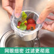 CHUSHE sink filter 300 pieces disposable household kitchen sink wash basin anti-blocking mesh leftovers draining mesh