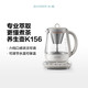 Buydeem Tea Extraction Health Pot Professional Extraction Tea Maker Household 1.5L Glass Constant Temperature Kettle Multifunctional Adjustable Darkness Kettle Good Gift K156 Oat White | Tea and Coffee Extraction | (Including Extraction Basket) 1.5L