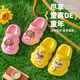 Miaoyoutong's new summer EVA parent-child non-slip cartoon children's clog shoes and slippers for girls at home indoor and outdoor boys' sandals PW4085 Paw Patrol/Blue Single Layer EVA 17 (24-25 yards) Inner length 17cm