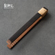 Juyu porcelain tea clip bamboo wooden tea spoon cup clip tea tweezers tea ceremony accessories tea needle scissors pot pen tea shovel Pu'er tea knife E tie rope bamboo long tea clip 21.5*1.2cm