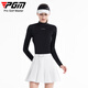 PGM高尔夫服装女装冰丝防晒打底衫上衣T恤夏季运动 YF677-黑色【上衣】【冰丝】 M