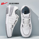 Pull back official shoes men's shoes 2025 new all-match skateboard shoes men's sports casual shoes leather waterproof white shoes men white gray 675 42