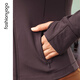 
Fansheng Yoga running fitness clothing for women slim waist-hugging short long-sleeved naked elastic sports jacket jacket cardigan FC12858 Sandalwood M