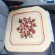 Junxuan Warmth New Zealand Wool Handmade Car Carpet Cushion Pure Cashmere Four Seasons Backless Single Piece Seat Cushion Encrypted Natural Color Three Peony Single Piece