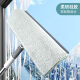 Yizi glass cleaning artifact glass scraping window tool housekeeping special long pole telescopic cleaning glass two cloths YZ-S205