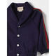 Gucci Gucci/Gucci Baby and Children's Clothing Boys Blue Jacket Jacket Blue 03M One Size