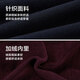 HLA Hailan House velvet long-sleeved sweater men's half turtleneck pullover slim fit velvet sweater men winter