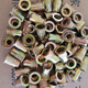 Yue Changsheng rivet nut flat head cylindrical rivet nut knurled rivet nut rivet nut M3M4M5M6M8M10M12 color zinc M12100 pieces