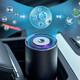 PULEEBUMG car wireless purifier, car cup supplies, negative ion sterilization, new car deodorization, car home dual-purpose deodorization, black