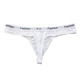 Long Night Men's Sexy Underwear Sexy Passion Thong Protruding Buttocks Revealing Shorts Trendy Briefs White XL (140-160Jin Jin is equal to 0.5kg)