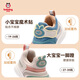 Babu Dou Baby Toddler Shoes Winter Plush Caterpillar Children's Infant Functional Shoes Two-Cotton Children's Shoes Shell Pink Size 22