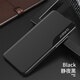 LDYE подходит для Samsung S21FE Mobile Phone Case S21 защитный чехол 5G кожаный чехл SM-G9900 Case Windows Samsung S21FE тихой ночной черный