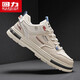 Warrior men's shoes new casual shoes men's outdoor versatile sports sneakers 1065 meters/khaki 42