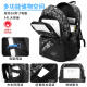 Barang backpack men's backpack large capacity fashion trend graffiti print high school student junior high school student college bag lightweight burden reduction spine protection water repellent standard size graffiti black and white standard size plus size