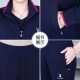 Playboy Sports Suit Women's Three-piece Spring Clothing Mom's Clothing 2022 Spring and Autumn New Fashion Style Casual Wear Middle-aged and Elderly Loose Large Size Long-Sleeved Sweatshirt Running Sportswear 3996 Dark Blue [Spring and Autumn Three-piece Suit] XL [Recommended 105-115Jin [Jin equals 0.5, kilogram]about]