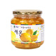 Jeonnam Honey Lemon Tea 580g Korean original imported jam VC fruit tea with breakfast hot and cold drink 0 fat