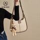 Aokang bag women's bag 2025 trendy cowhide bucket bag light luxury crossbody shoulder bag birthday gift for girlfriend and wife