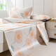Love the mat, ice silk mat, three-piece set, upgraded washable soft mat, non-slip, enlarged ice silk mat, Betsy washable soft mat, 1.5 meter three-piece set
