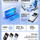 Remax Ruiliang Power Battery 20000mAh schnelle Ladung 22.5W Schnelle Ladung mit Dual-Wire kleiner tragbarer tragbar