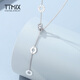 TTMIX small waist platinum pendant platinum necklace chain platinum pt950 necklace women's platinum necklace 6.76g total length about 44cm