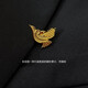 Annunciation Bird suit badge bird logo material gold-plated LOGO pin suit anti-exposure brooch c Annunciation Bird suit