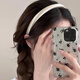Xiang Wan hairband, hairpin, face-showing, small satin hairband, women's high-end headband, hair-pressing, face-washing hairpin, high-ceiling headwear
