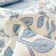 Linghan Xinjiang cotton bed sheet fabric, pure cotton twill fabric, Xinjiang long-staple cotton bed sheet quilt set, baby blanket, cartoon soft orchid leaf cute rabbit (half a meter price)