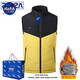 NASALIKE Intelligent Heating Xiaomi Vest Men's and Women's Winter Electric Vest Charging Warm Vest Clip Down Jacket Easy to Wear A2-06-21E84 Yellow++ Power Bank M (Spiritual Guy)