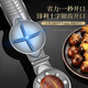 Chu Guifei (CUGF) chestnut clip chestnut cross-opening tool to open cone chestnut shelling knife shelling machine 304 stainless steel chestnut peeling machine can open and peel 304 chestnut cross-opening clip (free shelling finger set*