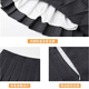Fu Jian Autumn and Winter Woolen Thick Pleated Skirt Women's High Waist 2025 Skirt Women's Fashion Short Skirt Western Style A-Line Skirt Women Dark Gray - Regular Pants Length M