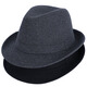 Old man's top hat men's winter thickened and warm old man's hat old man's grandfather Shanghai beach old man's hat men's dad black minimum size 56 cm hat circumference