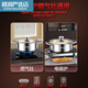 Food grade 316 stainless steel soup pot, household induction cooker hot pot special pot, large capacity household hot pot pot thickening, clear soup hot pot suitable for 5-8 people 32cm