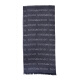 Armani (EMPORIOARMANI) scarf for men and women, the same style with eagle print LOGO neck scarf as a gift 11582-Navy FZ
