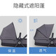 Good kids (GB) stroller two-way lightweight high-landscape stroller can sit, lying and folding baby cart youth version GB828