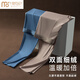 Modal autumn trousers for men, thin, traceless and slim, men's soft modal bottoming cotton wool pants 10A antibacterial warm pants for autumn and winter
