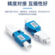优普连 电信级光纤衰减器LC/SC/FC 5db光衰耗器双阴型法兰式耦合器阴阳式公母转接适配器 LC/UPC阴阳式衰减器 10dB