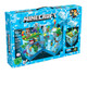 
My World Building Blocks Underwater City Boys Building Block Assembly Toys with Lights 679 Forest Cave [Portrait Gift Box]