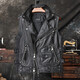 Lee dprre vest cowhide leather jacket men's short cycling heavy motorcycle leather vest trendy black 3XL