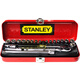Set de llave de llave de manga de trineo de la herramienta de reparación de autos Stanley 3546 piezas Conjunto de reparación de automóviles 94-691-22 Conjunto de métrica de 35 piezas 94-691-22